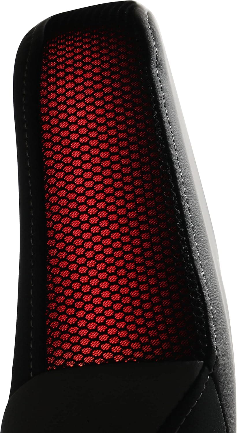 X Rocker Sigma PC Computer Gaming Office Desk Chair, with Headrest RGB LED Lights, Adjustable Seat and Armrest, 0780401, 24.41" x 49.8" x 20.87", Black