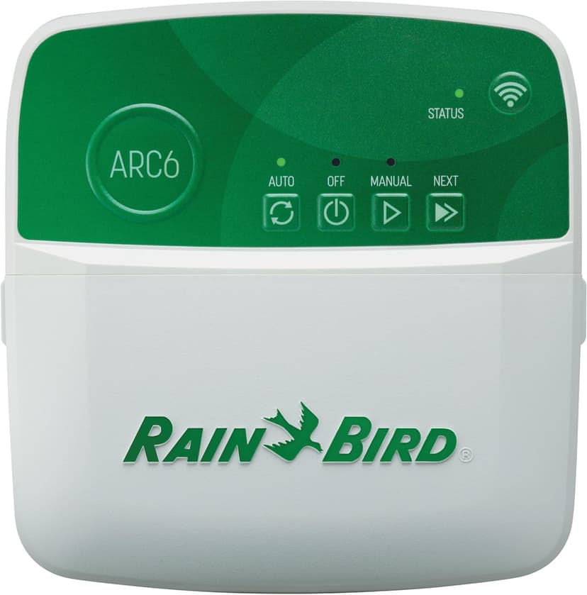 Rain Bird ARC6 App-Based Indoor Smart Irrigation WiFi Timer/Controller, 6-Zone/Station, EPA WaterSense Certified, Compatible with Alexa