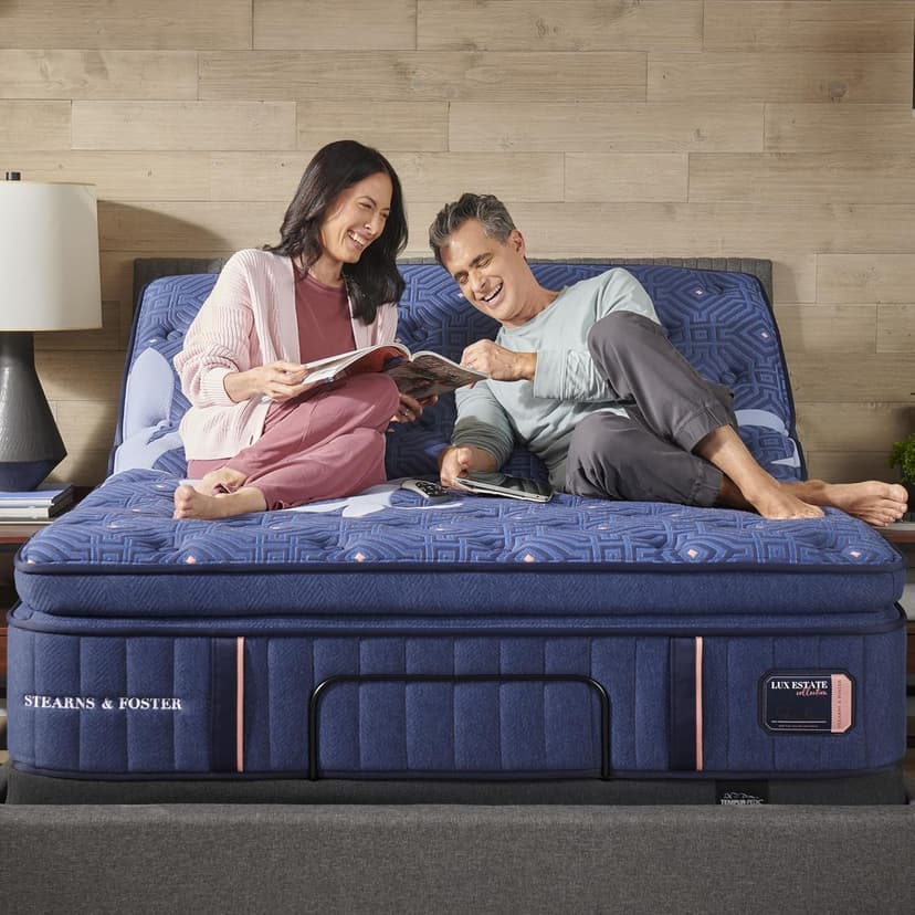 Stearns & Foster Lux Estate Firm Pillow Top Mattress, California King