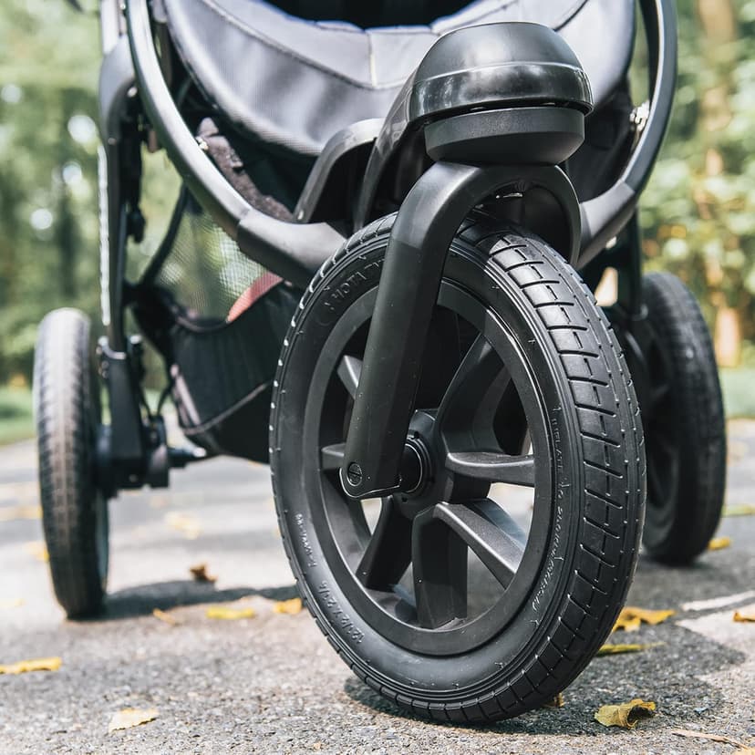 Chicco Activ3 Jogging Stroller, All-Terrain Stroller, Compatible with Chicco Infant Car Seats (not Included), Baby Travel Gear | Eclipse/Grey