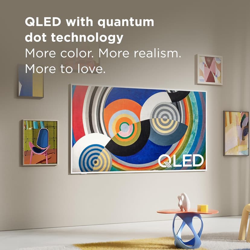 TCL 65-Inch Class QLED 4K Smart NXTVISION TV with Google TV (65A300W, 2024 Model) Dolby Vision HDR & Dolby Atmos, Built-in Google Assistant with Voice Remote, Works with Alexa, Streaming Television