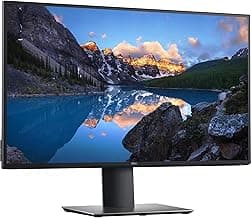 Dell U2720QM 27 Inch UltraSharp 4K UHD, IPS Ultra-Thin Bezel Monitor (HDMI, DisplayPort, USB-C), VESA Certified, Silver, Black