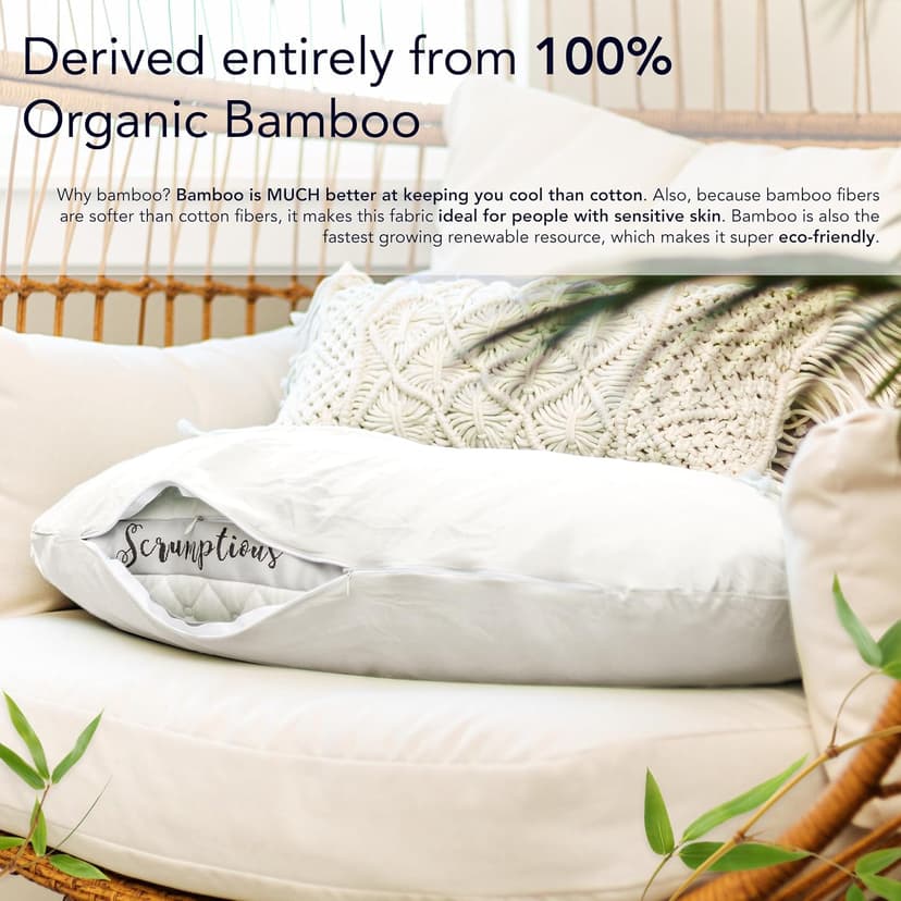 Honeydew Scrumptious Cooling Side Sleeping Pillow with Free Pillowcase- Best for Side Sleepers- Neck and Shoulder Pain Relief Pillow- The Most Awarded Side Sleeper Pillow- Made in The USA (Queen Size)