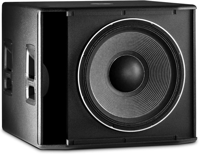 JBL Professional SRX818SP Portable, Active, Amplified, Powered 18 Inch Subwoofer System. 1000 Watt Peak Crown Amplifier. DJ, PA, Stage. Black
