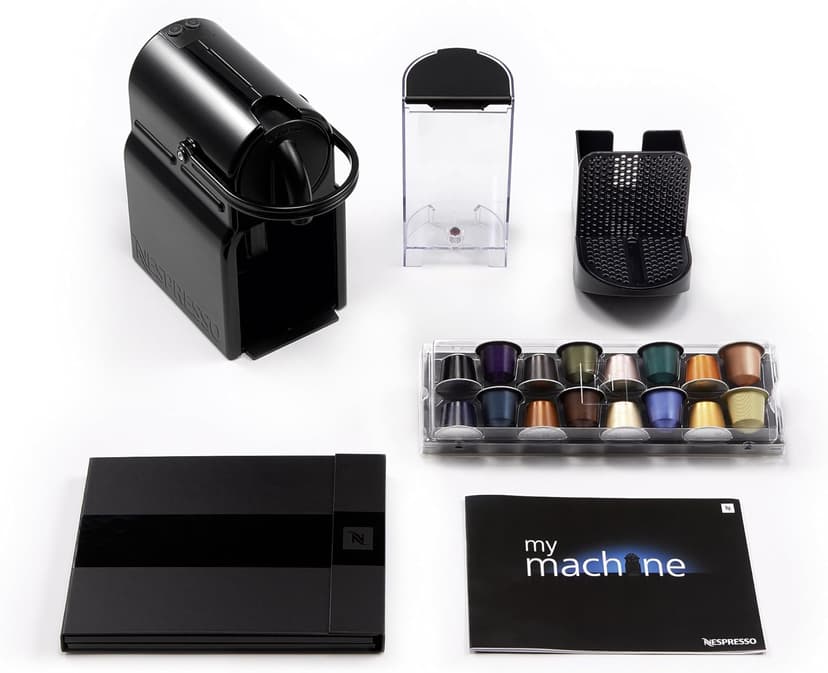 Nespresso Inissia Espresso Machine by De'Longhi,24 oz, 1200 watts, Black