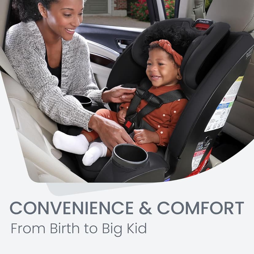 Britax One4Life ClickTight All-in-One Car Seat, Eclipse Black