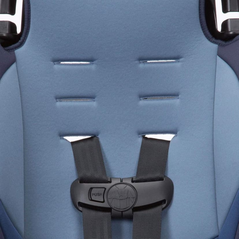 Cosco Kids Finale DX 2-in-1 Booster Car Seat, Forward Facing Toddler Car Seat (30-65 lbs) and Belt Positioning High Back Booster Seat (40-100 lbs), Sport Blue