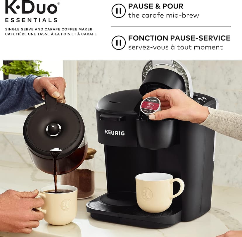 Keurig K-Duo Essentials K-Cup Pod Black