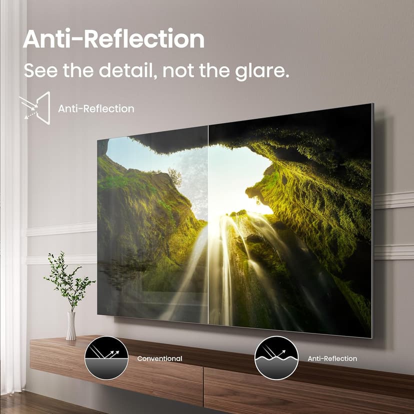 Hisense 55" Class U7 Mini-LED ULED 4K UHD Google Smart TV (55U75QG, 2025 Model) - QLED, Native 165Hz, VRR 288, Up to 3000 Nits, HDR10+, Dolby Vision IQ · Atmos, IMAX Enhanced, 2.1.2 Ch Surround