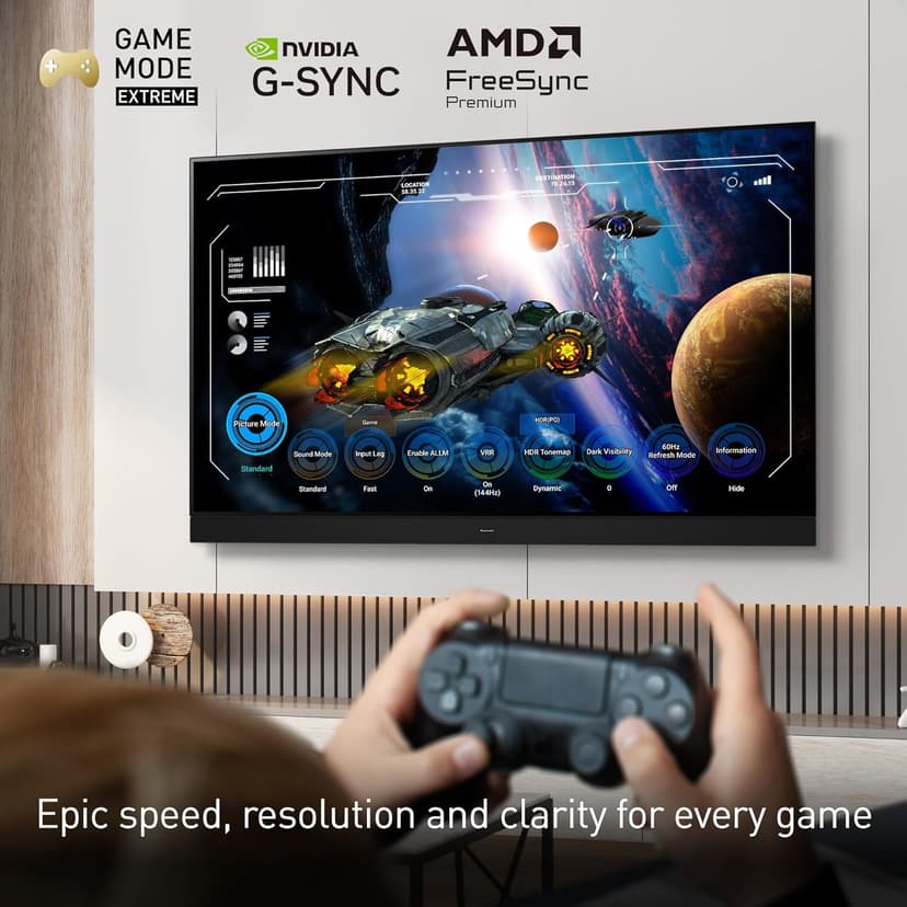 Panasonic Z85 Series (2024 Model) 55-inch OLED 4K Ultra HD Smart Fire TV, Dolby Vision IQ, HDR10+ Adaptive, 120Hz Refresh Rate - 55Z85AP
