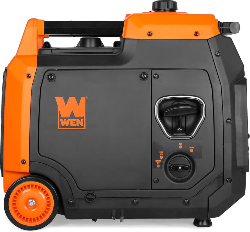 WEN 4800-Watt Portable Inverter Generator, RV-Ready, Quiet and Lightweight with Fuel Shut Off (56477i)