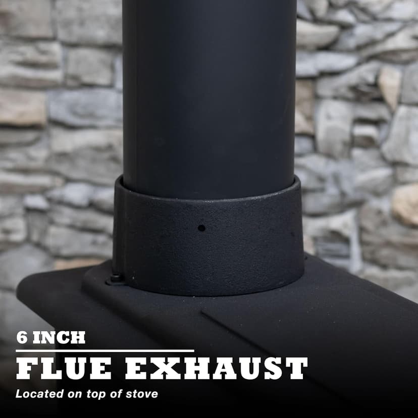 Single Burn Rate Erie Wood Stove