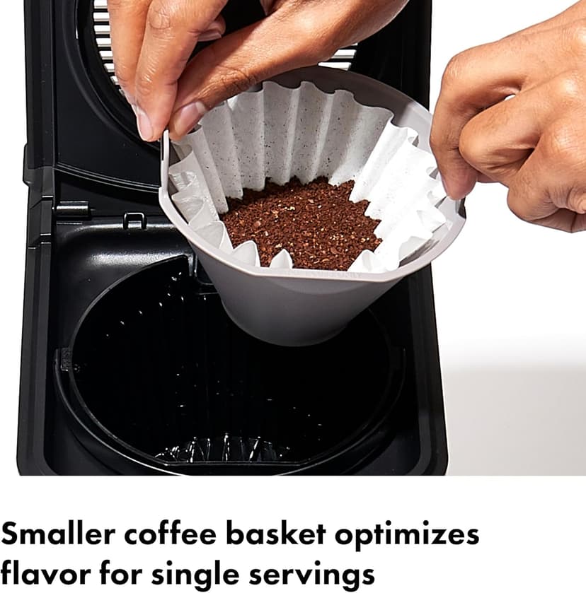 OXO Brew 8 Cup Coffee Maker, Stainless Steel,Black