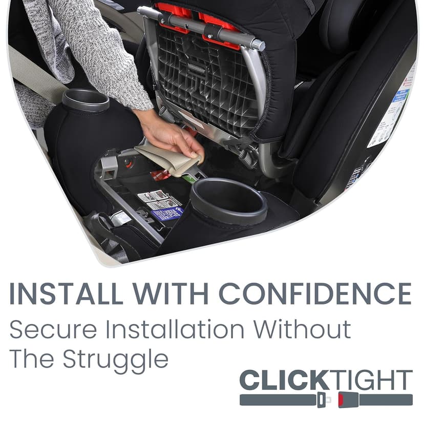Britax One4Life ClickTight All-in-One Car Seat, Eclipse Black
