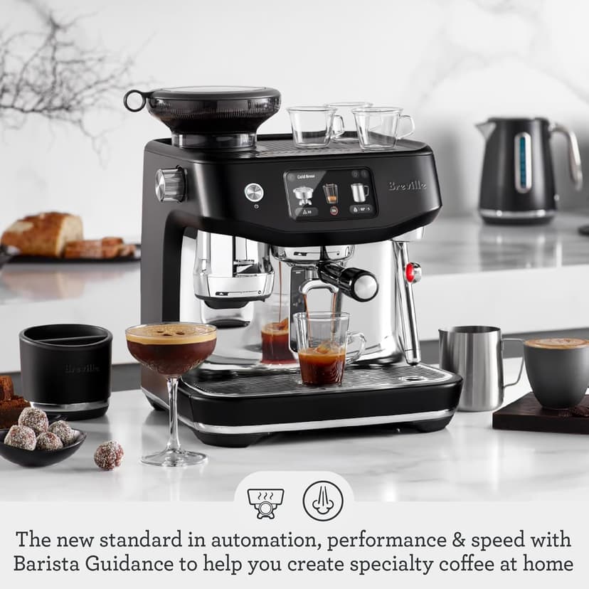 Breville Oracle Jet Espresso Machine, Black Truffle