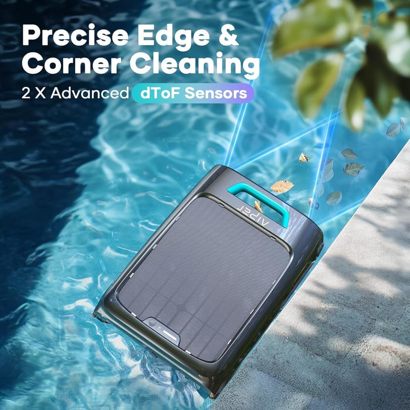 (Upgrade) AIPER Scuba X1 and Surfer S2, Complete Comprehensive Pool Care (Floor, Wall, Waterline and Pool Surface), Ideal for In-Ground Pool up to 2150 sq.ft