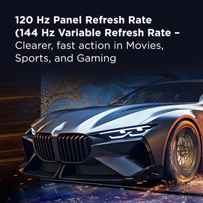 TCL 75-Inch QM85 QLED 4K Smart QD-Mini LED TV with Google TV (75QM851G, 2024 Model) Dolby Vision IQ HDR, Dolby Atmos, Game Accelerator up to 240Hz, Voice Remote, Works with Alexa, Streaming Television