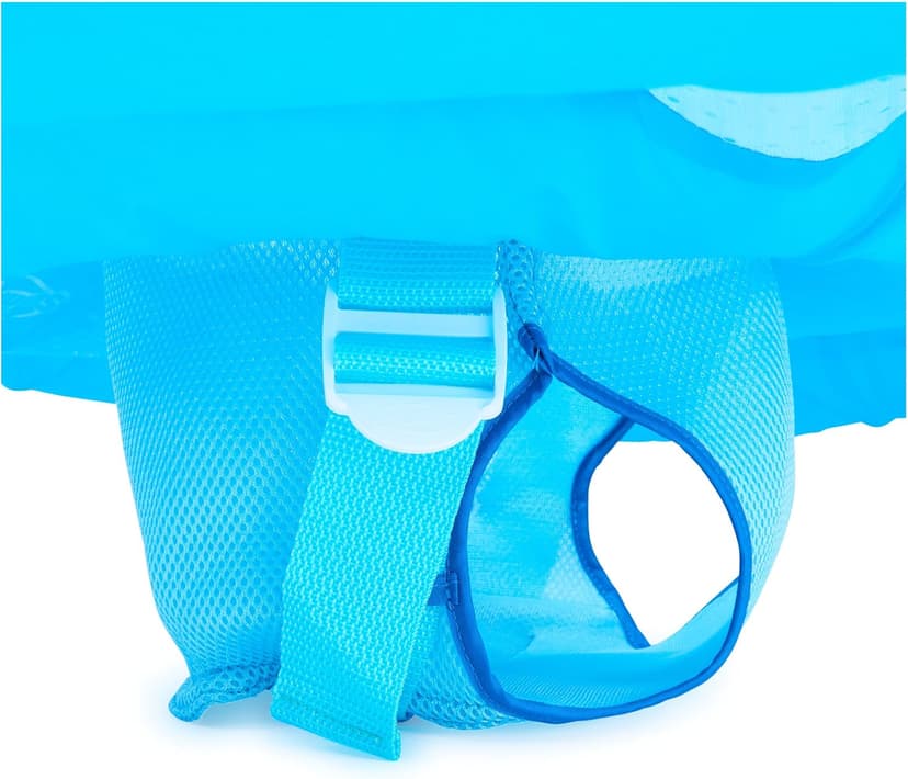 Swimways Ultra Baby Spring Float, Premium Inflatable Baby Pool Float with Sun Canopy, Fast Inflation & Carry Bag (9-24 Months), Mermaid Toys for Kids