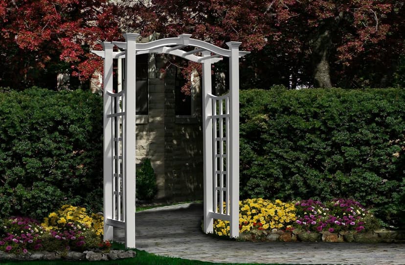 Vita Florence 49"W x 94"H Vinyl Arbor