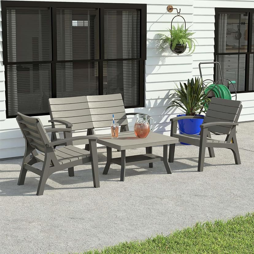 COSCO 4 Piece Resin Conversation Set