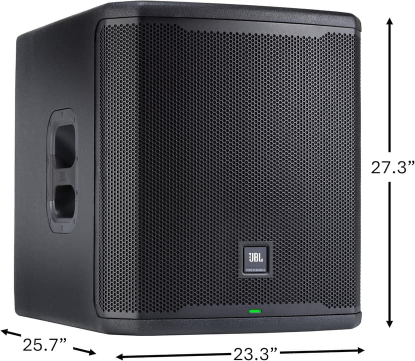 JBL Professional PRX915XLF 15-Inch Powered Subwoofer, Portable PA, 2000 Watt, DSP, Parametric EQ, Bluetooth Low Energy (BLE), and APP Control, Black