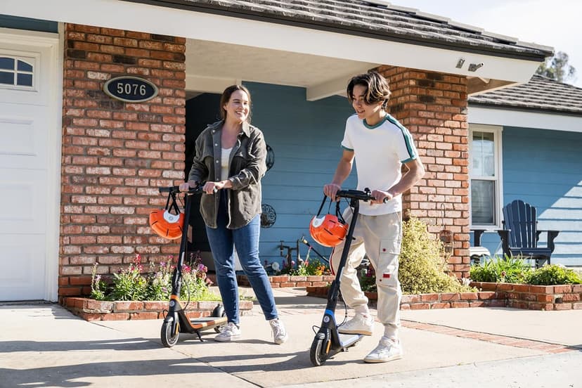 Segway Ninebot eKickScooter - Electric Scooter for Kids 6-14, w/t Adjustable Handlebar Height (Only C2 Pro) for Riders up to 132 lbs, Includes New Cruise Mode, UL-2272 Certified