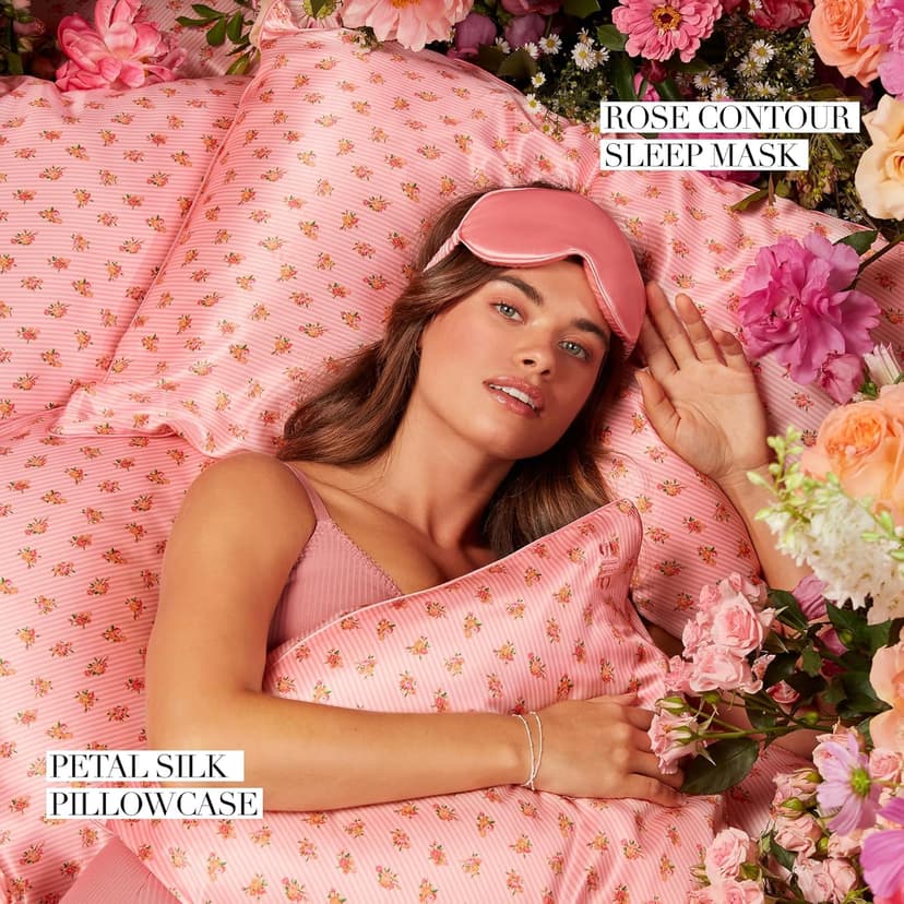 slip The Original Queen Pure Silk Pillow Case - 100% Pure 22 Momme Mulberry Silk - Queen Size Standard Pillow Case - Anti-Aging, Anti-BedHead, Anti-Sleep Crease, White (20" x 30")