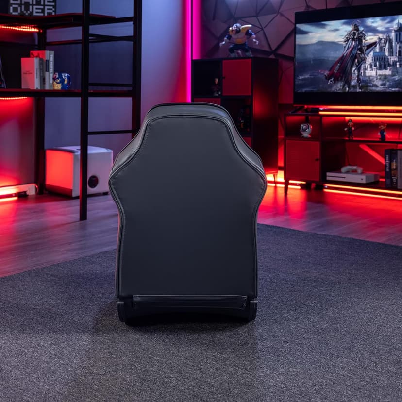 X Rocker Cosmos RGB Floor Rocker - LED Gaming Chair for Comfortable & Immersive Gaming - Chair with Gaming System Compatibility & Easy Setup - Integrated Speakers & RGB Lighting