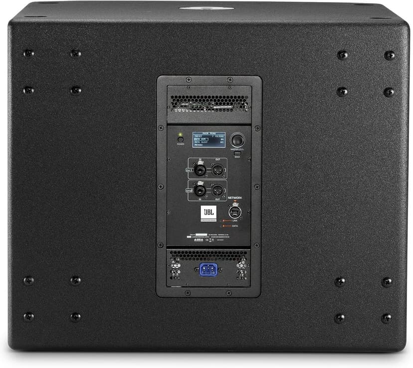 JBL Professional SRX818SP Portable, Active, Amplified, Powered 18 Inch Subwoofer System. 1000 Watt Peak Crown Amplifier. DJ, PA, Stage. Black