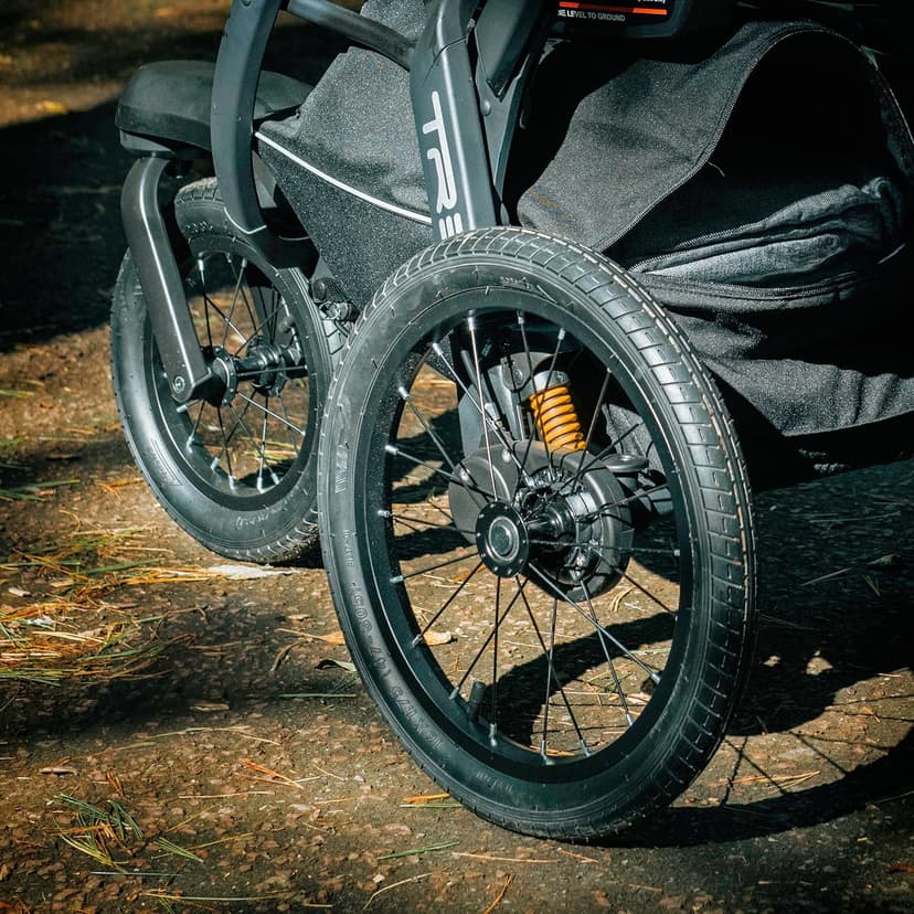 Chicco TRE® Jogging Stroller, All-Terrain Stroller, Compatible with Chicco Infant Car Seats (not Included), Baby Travel Gear | Galaxy/Black