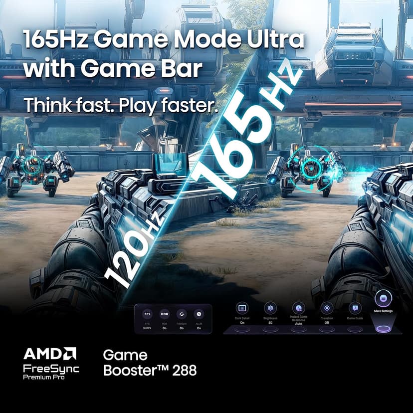 Hisense 75" Class U8 Mini-LED ULED 4K UHD Google Smart TV (75U8QG, 2025 Model) - QLED, Native 165Hz, VRR 288, Up to LD5600, 5000 Nits, HDR10+, Dolby Vision IQ · Atmos, IMAX Enhanced, 4.1.2 Ch Audio