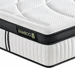 Suiforlun Queen Mattress, 14 Inch Euro Top Gel Memory Foam and Pocket Coils Innerspring Hybrid Mattress Queen with 7 Premium Layers, Targeted Support, Medium Firm, 120 Nights Trial, 60"*80”