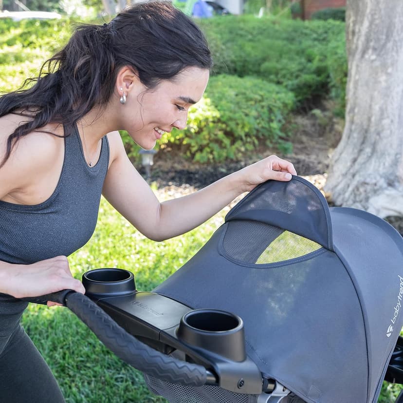 baby Trend Expedition® Jogger Travel System with EZ-Lift™ Infant Car Seat, Dash Black