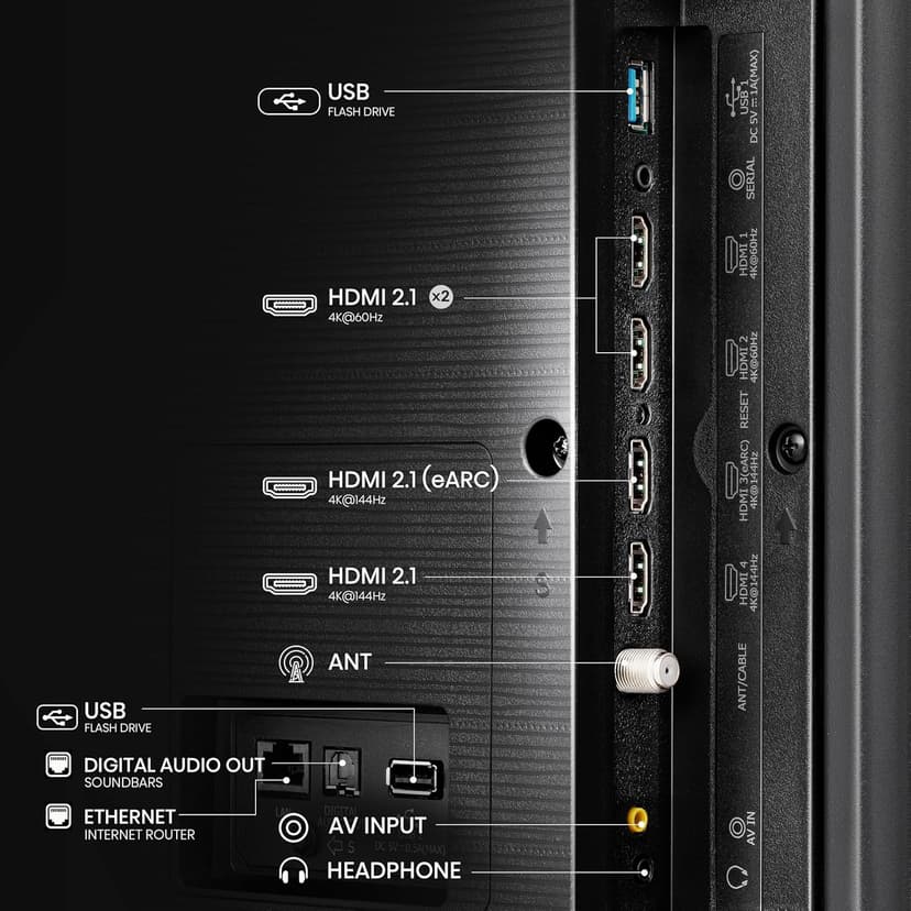 Hisense 85-Inch Class QD7 Series QLED 4K UHD Google Smart TV (85QD7N, 2024 Model) - QLED, Native 144Hz, Motion Rate 240, Direct Full Array, Game Mode Pro, Alexa Compatibility