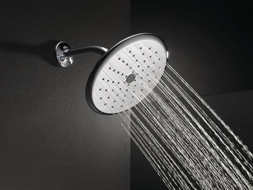DELTA Faucet Single-Spray Touch-Clean Shower Head, Chrome RP52382