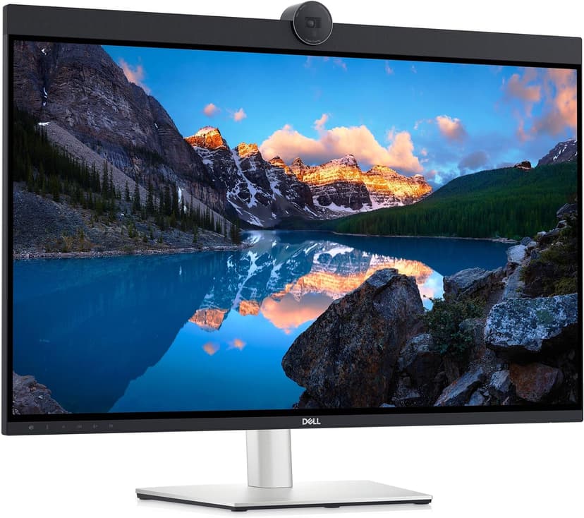 Dell UltraSharp 32" 4K UHD IPS Video Conferencing Monitor w/5ms Response Time, Built-in Speakers, Anti Glare, VESA Mount (100mm), DisplayPort, HDMI, Black/Silver (U3223QZ - 2025 Latest Model)