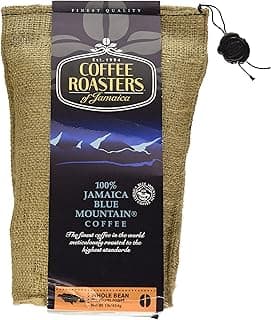 Coffee Roasters of Jamaica - 100% Jamaica Blue Mountain Coffee (16oz Whole Beans)