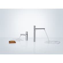hansgrohe Talis E Modern Easy Install Easy Clean 1-Handle 1 6-inch Tall Bathroom Sink Faucet in Chrome, 71710001