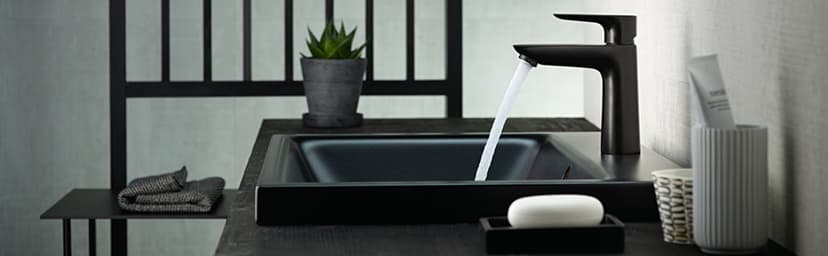 hansgrohe Talis E Modern Easy Install Easy Clean 2-Handle 3 5-inch Tall Bathroom Sink Faucet in Chrome, 71733001