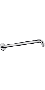hansgrohe Croma Select S 7-inch Water Saving Low Flow Showerhead Modern 2-Spray Rain, IntenseRain with QuickClean in Chrome, 04388000
