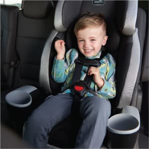 Evenflo Maestro Sport Convertible Booster Car Seat, Forward Facing, High Back, 5-Point Harness, For Kids 2 to 8 Years Old, Whitney Pink