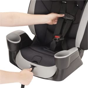 Evenflo Maestro Sport Convertible Booster Car Seat, Forward Facing, High Back, 5-Point Harness, For Kids 2 to 8 Years Old, Whitney Pink