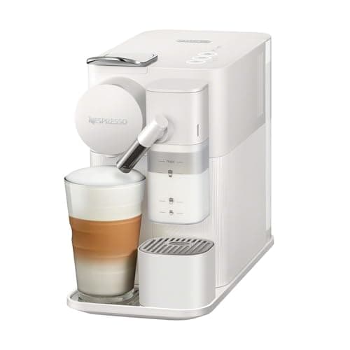 Nespresso Lattissima One Original Espresso Machine with Milk Frother by De'Longhi, Silky White