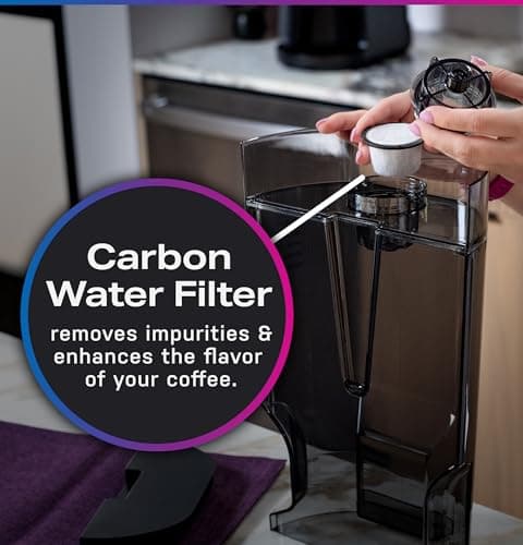 GE Profile Smart Grind & Brew Coffee Maker w/Podless Single Serve, 90oz Water Reservoir, 10 Cup Thermal Carafe, Voice Control, Adjustable Burr Grinder, SCA Certified, Barista-Quality, Stainless Steel