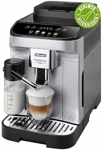 De'Longhi Magnifica Evo Espresso Machine with Automatic Frother, 5 Recipes, ECAM29063SB (Renewed)