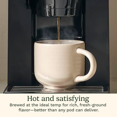 Cuisinart Coffee Maker, Custom Grind and Brew Single Cup Coffee Maker, 6 Cup Sizes, Built-in Stainless Steel Burr Mill, Adjustable Strength, Grind Control and Over Ice Feature, Easy Cleaning, DGB-30