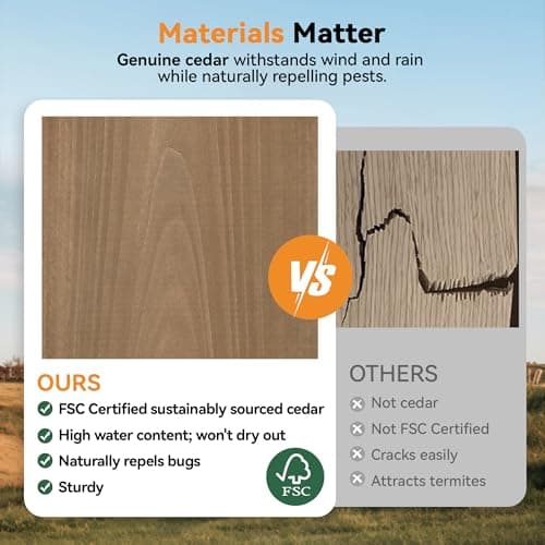 Modern Shade Supreme Cedar Wood Gazebo 12' x 20' with Hardtop Slope Roof, Wooden Grill Gazebo with Durable and Rot-Resistant, Supports Snow Loads and High Wind Speeds, Ideal for Backyard, Deck, Garden