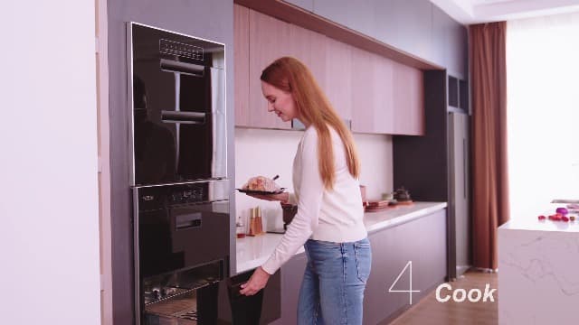 Smart Wireless Meat Thermometer 4 Probes, Bluetooth Food Thermometer, Remote Tracking and Real-Time Readings from Apps, for iOS and Android, for BBQ, Grill, Smoker