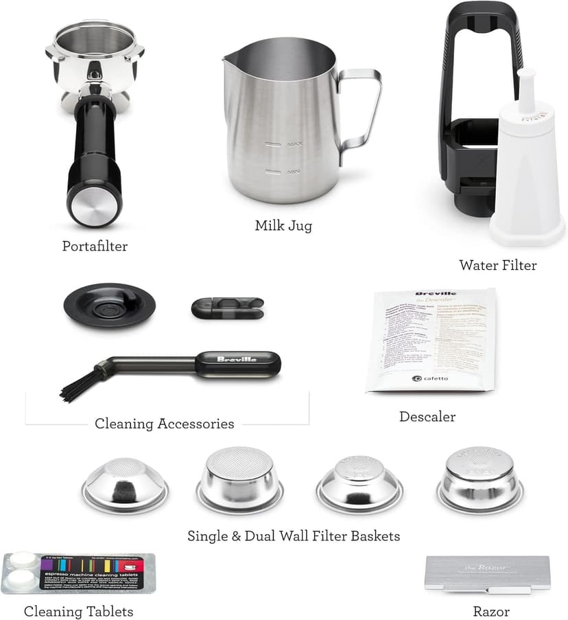 Breville Barista Touch Impress Espresso Machine BES881BSS, Brushed Stainless Steel