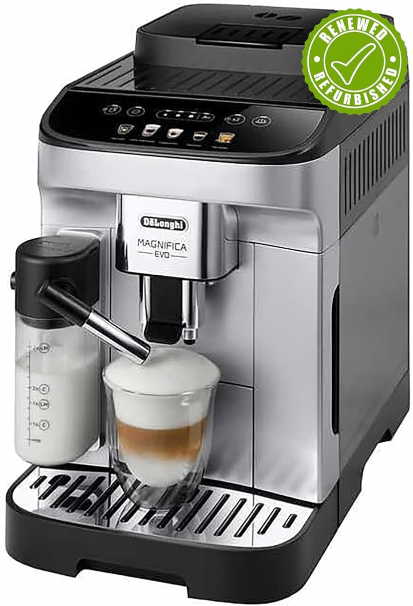 De'Longhi Magnifica Evo Espresso Machine with Automatic Frother, 5 Recipes, ECAM29063SB (Renewed)